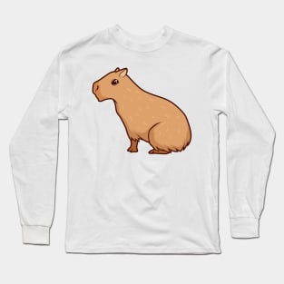 Kawaii capybara Long Sleeve T-Shirt